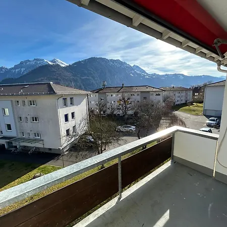 2br Topview Mountain, Balcony, Interlaken Apartment