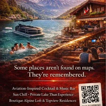 Apartman Topview 2br Balcony & Mountain View Interlaken Unterseen