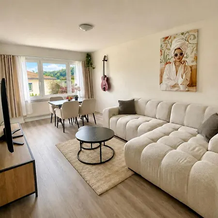 2br Topview Mountain, Balcony, Interlaken Apartment
