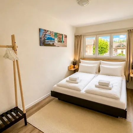 2br Topview Mountain, Balcony, Interlaken Apartment Unterseen