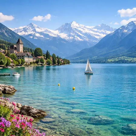 2br Topview Mountain, Balcony, Interlaken *