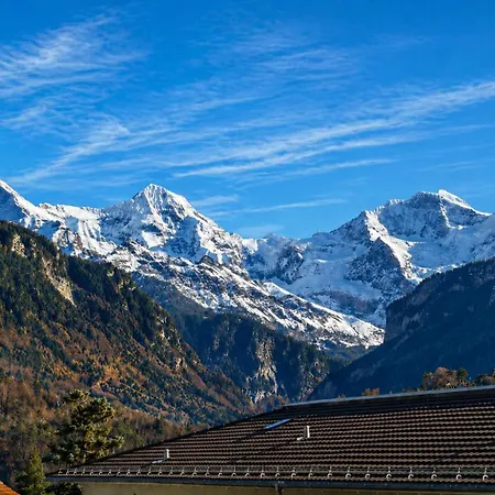 2br Topview Mountain, Balcony, Interlaken Apartment