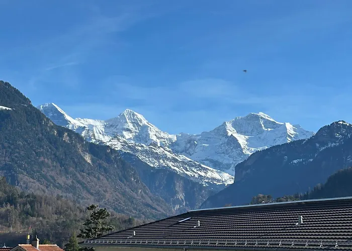 Apartman Topview 2br Balcony & Mountain View Interlaken *