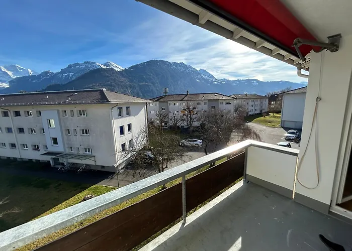 Topview 2br Balcony & Mountain View Interlaken Apartman